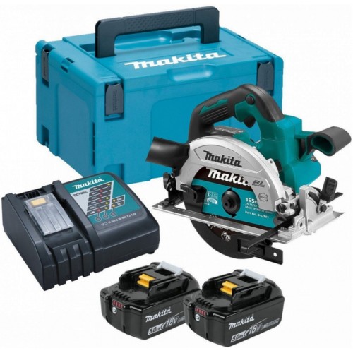 MAKITA DHS660RTJ Aku bezuhlíková okružní pila Li-ion LXT 18V 2x5.0Ah, Makpac MAKITA DHS660RTJ Aku bezuhlíková okružní pila Li-ion LXT 18V 2x5.0Ah, Makpac
