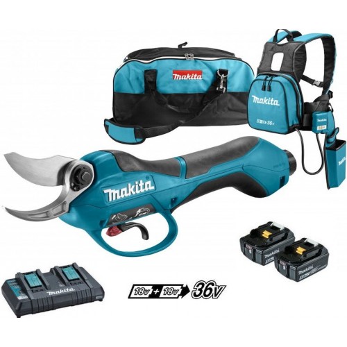 MAKITA DUP362PT2 Aku nůžky na vinnou révu, Li-ion LXT 2x18V/5,0 Ah