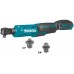 MAKITA DWR180Z Aku ráčnový utahovák 47,5 Nm, 800 U/min, 1/4" a 3/8" (18V), bez aku