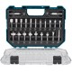 MAKITA D-74778 Sada fréz po zanořovací a jednoruční frézky 8 mm, 22 ks, v plastovém kufru