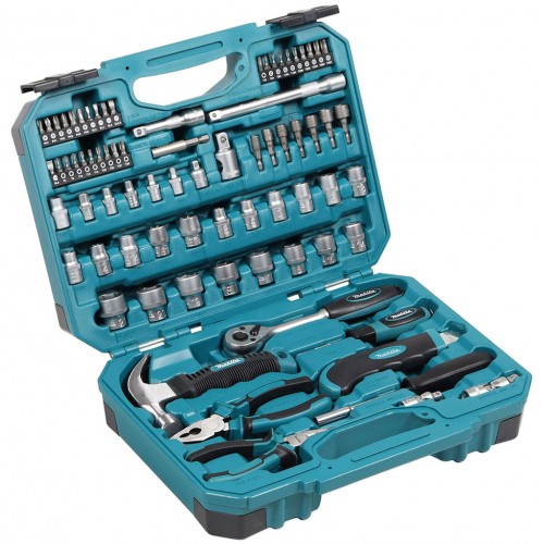 MAKITA E-10899 Sada nářadí, bitů v kufru/ 76 ks