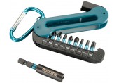 MAKITA E-12005 Sada bitů 1/4" Impact Black, 10 ks