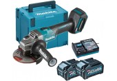 MAKITA GA005GM201 Aku úhlová bruska 125mm Li-ion XGT (2x4,0Ah/40V) Makpac 4