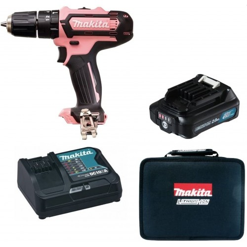MAKITA HP331DSAP1 Aku příklepový šroubovák Li-ion CXT 12V/2,0Ah, Pink Edition MAKITA HP331DSAP1 Aku příklepový šroubovák Li-ion CXT 12V/2,0Ah, Pink Edition