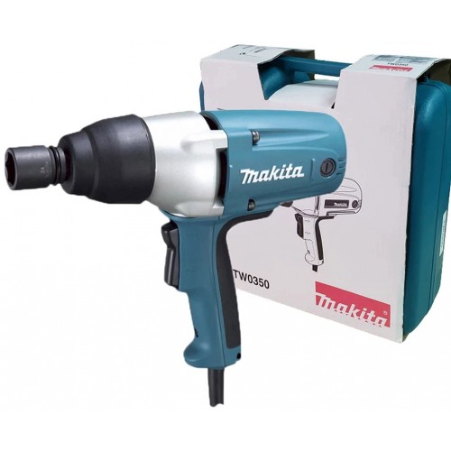 MAKITA TW0350 Rázový utahovák 1/2" (350Nm/400W) + kufr MAKITA TW0350 Rázový utahovák 1/2" (350Nm/400W) + kufr