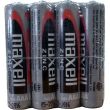 MAXELL Zinko-manganová baterie R03 4S Zinc 4x AAA SHRINK 35029367