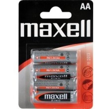 MAXELL Zinko-manganová baterie R6 4BP Zinc 4x AA 35009859