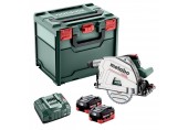 Metabo KT 18 LTX 66 BL Aku ponorná okružní pila 165 mm (2x5,5Ah/18V) MetaBOX, 601866660