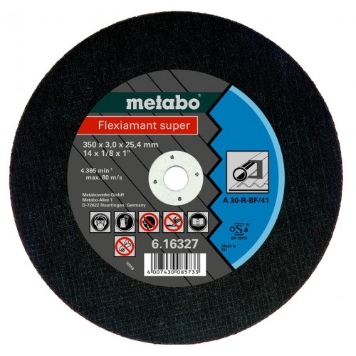 Metabo 616339000 Flexiamant super Řezný kotouč pro ocel 350x3,0x25,4
