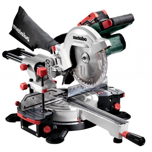Metabo KGS 18 LTX 216 Aku pokosová a kapovací pila s pojezdem (216x30/18V/2x8Ah) 619001810
