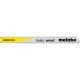Metabo „Basic wood" 5 u- Plátků pro přímočaré pily na dřevo 74/3,0 mm 623945000
