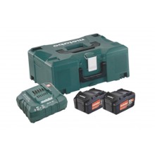 Metabo 685064000 Základní sada 2× Li-Power 4,0 Ah + Metaloc II