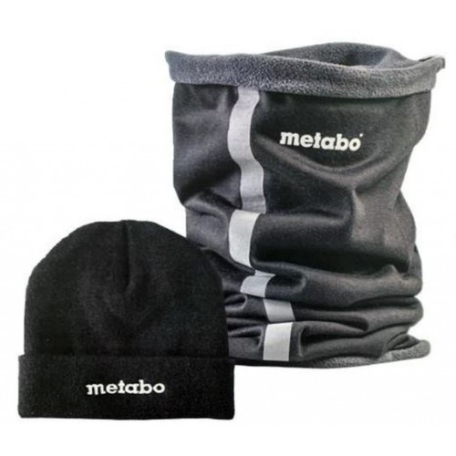 METABO Trubkový šátek + čepice, tmavě šedá 657036000