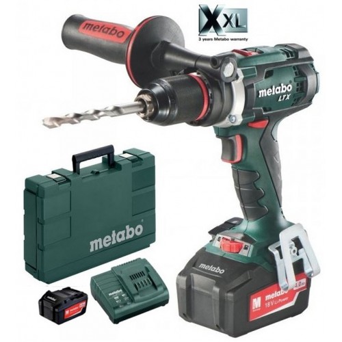 VÝPRODEJ Metabo 602191500 BS 18 LTX Impuls Aku vrtací šroubovák 2x4,0 Ah, MetaBOX PO SERVISE, POUŽITÉ!!