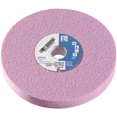 Metabo Brusný kotouč 150x20x20 mm, 80 J, UK, Ds 630638000