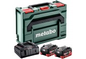 Metabo Základní sada 2x LiHD 10 Ah + ASC 145 + Metabox 685142000