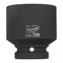 Milwaukee Shockwave Průmyslové hlavice 55 mm (1˝ čtyřhran) 4932471671