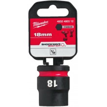 Milwaukee Průmyslová hlavice STD 18 mm (1/2") 4932480312