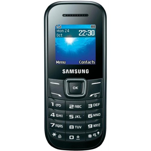 SAMSUNG Mob.tel. GT E1200 Black 30011231 SAMSUNG Mob.tel. GT E1200 Black 30011231