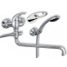 NOVASERVIS METALIA paneláková nástěnná vanová baterie 100mm chrom-otvor 55175,0