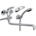 NOVASERVIS METALIA paneláková nástěnná vanová baterie 150mm chrom-otvor 55171,0