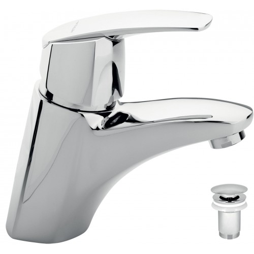 NOVASERVIS METALIA 56 Stojánková umyvadlová baterie chrom-stand./click-clack 50003,0