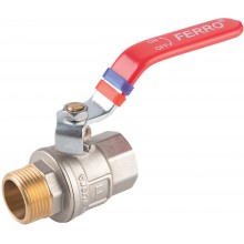 NOVASERVIS kulový plnoprůtočný kohout ŠM 11/2" páka KFP51