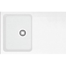 BAZAR Franke Orion OID 611-78, 780x500 mm, tectonitový dřez, bílá 114.0288.585 POŠKOZENÝ OBAL!