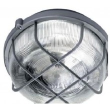 PANLUX KRUH přisazené stropní a nástěnné svítidlo 100W, šedá SKP-100/S