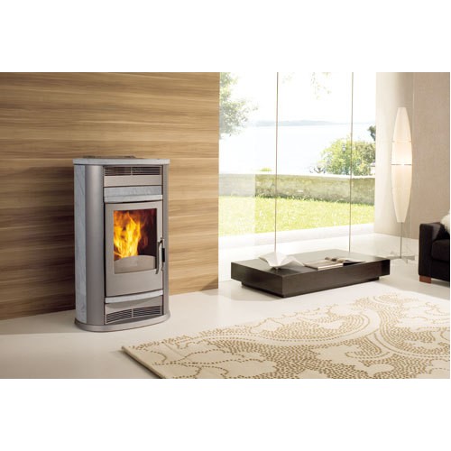 Edilkamin POLARIS mastek s rozvodem vzduchu, krbová kamna na pelety 298550 Edilkamin POLARIS mastek s rozvodem vzduchu, krbová kamna na pelety 298550