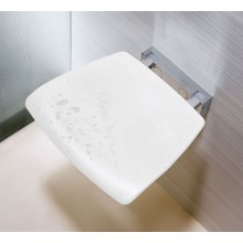 POLYSAN Sklopné sedátko do sprchového koutu 37x38cm, bílá 92877