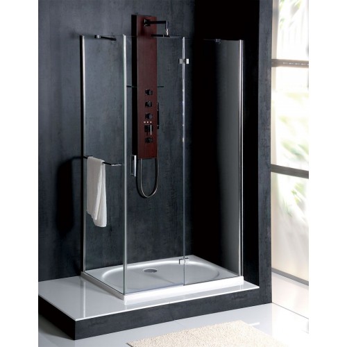 POLYSAN VITRA LINE obdélníková sprchová zástěna 800x700mm, pravá, čiré sklo