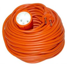 Prodlužovací kabel 20m 2x1mm2 - oranžový PS27