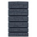 Prosperplast TOWER STONE Sud na dešťovou vodu, 500l, antracit IDTST500