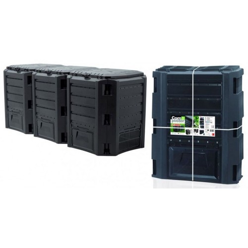 Prosperplast MODULE COMPOGREEN Kompostér 1200l, černý IKLM1200C Prosperplast MODULE COMPOGREEN Kompostér 1200l, černý IKLM1200C