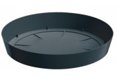 PROSPERPLAST LOFLY miska pod květináč 30,5x4,9cm, antracit PPLF305