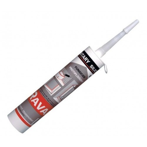 RAVAK PROFESSIONAL Silikonový tmel 310ml bílý X01200