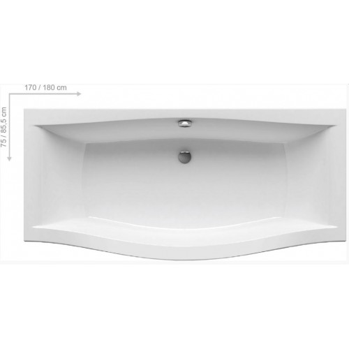 RAVAK MAGNOLIA Vana 170 x 75 snowwhite C501000000 RAVAK MAGNOLIA Vana 170 x 75 snowwhite C501000000