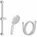 RAVAK Flat M 922.00 Sprchový set Ruční sprcha, tyč 60 cm, sprchová hadice jednozámková 150 cm X07S003