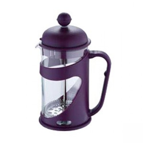 RENBERG Konvička na čaj a kávu French Press 600 ml fialová RB-3101fial
