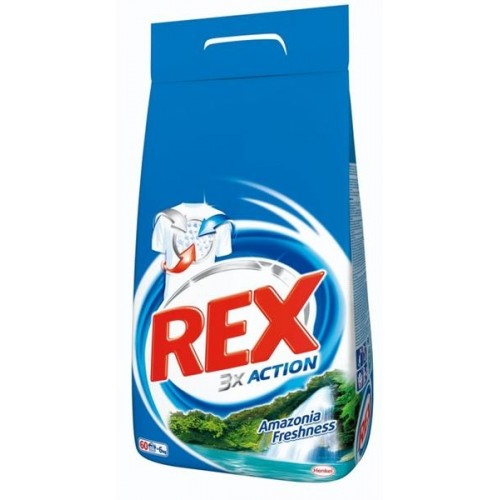 Rex Amazonia Freshness prací prášek 6 kg 60 dávek Rex Amazonia Freshness prací prášek 6 kg 60 dávek