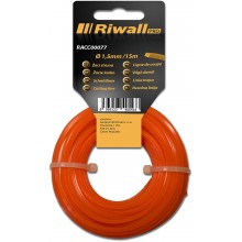 Riwall PRO Žací struna pr. 1,5mm, délka 15m, čtvercový průřez RACC00077
