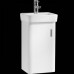 Roca Senso Square skříňka pro umývátko 35 cm, matný lak, bílá, panty vlevo 7856303858