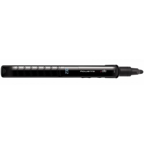 ROWENTA Curl LCD 230° žehlička na vlasy metalická černá SF4412D4 ROWENTA Curl LCD 230° žehlička na vlasy metalická černá SF4412D4