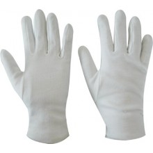 Pracovní bavlněné rukavice TRIKOTvel. 9 - 2 páry v balení - blistr 709536