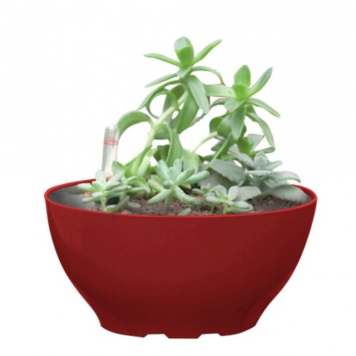 Samozavlažovací květináč G21 Ring big červený 22cm 6392562