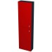 SAPHO AILA 55677 skříňka vysoká 40x140x18cm, levá, červená/černá