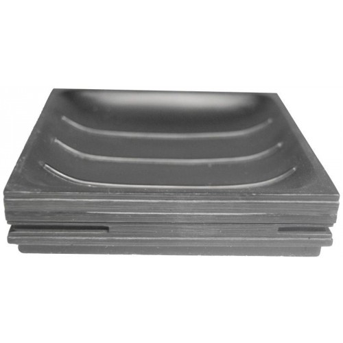 SAPHO BRICK mýdlenka na postavení, černá 22150310 SAPHO BRICK mýdlenka na postavení, černá 22150310