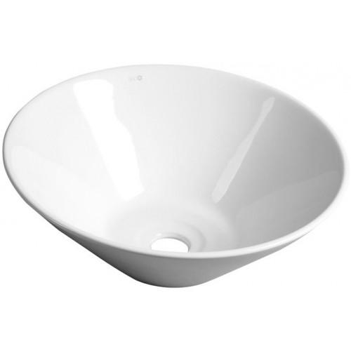 AQUALINE COMILLAS keramické umyvadlo 42x15cm, na desku BH7012 AQUALINE COMILLAS keramické umyvadlo 42x15cm, na desku BH7012