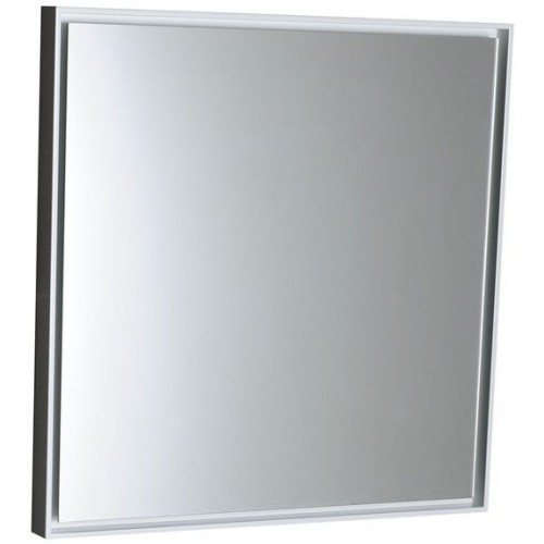 SAPHO FLOAT 22555 zrcadlo s LED osvětlením 55x55cm, bílá